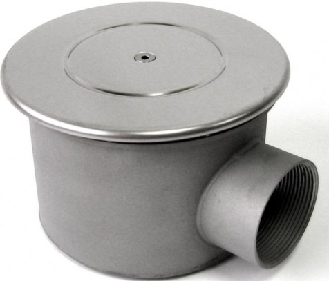 Слив донный из нерж. стали антивихревой АТ 04.02 (D=165мм) Слив донный из нерж. стали антивихревой АТ 04.02 (D=165мм)