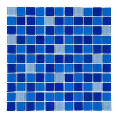 Мозаика стеклянная Aquaviva Jamaika Cristall темная 425001