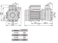 Насос для бассейна Aquaviva LX LP150M (25м³/ч 1.1кВт 220В) Насос для бассейна Aquaviva LX LP150M (25м³/ч 1.1кВт 220В)