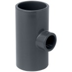  Тройник редукционный ПВХ Aquaviva, d110х90 мм 