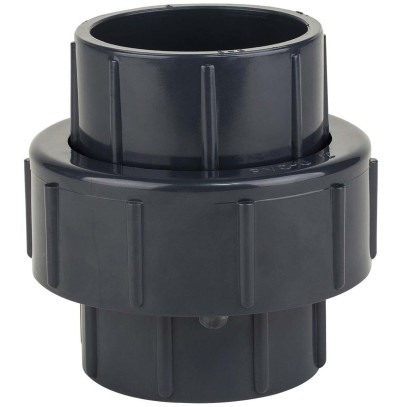 Муфта ПВХ Kripsol разборная клей-клей EH10 63.C, диаметр 63 мм.