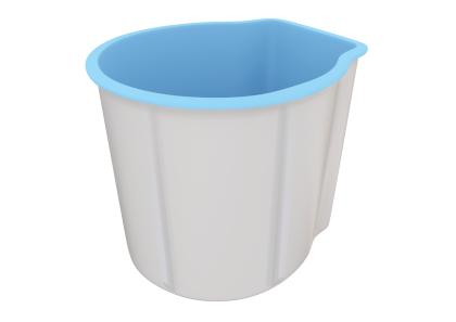 Купель 1,98х1,83х1,5м. Ванг композитная (чаша)