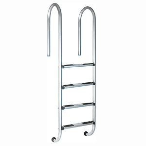 Лестница 4 ступени (у.б.)  SU AISI-316 MARKOPOOL (MURO)