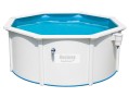Сборный круглый бассейн Bestway Hydrium 56566 (300x120 см) с песочным фильтром, лестницей и тентом Сборный круглый бассейн Bestway Hydrium 56566 (300x120 см) с песочным фильтром, лестницей и тентом