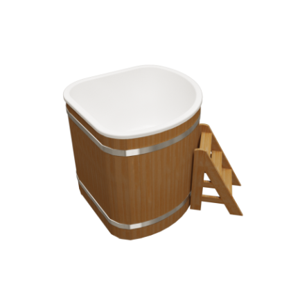 Купель PolarSpa Корнер плюс KL160ТР Термососна, без печи