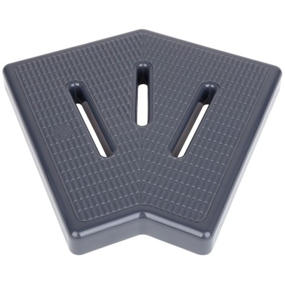 Угловой элемент Aquaviva KKG-20-2 Classic для переливной решетки, 45°, 195х25 мм (серый) Угловой элемент Aquaviva KKG-20-2 Classic для переливной решетки, 45°, 195х25 мм (серый)