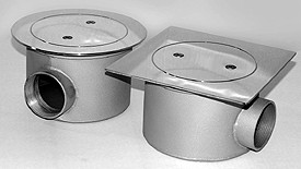 Слив донный из нерж. стали антивихревой  АТ 04.15 (D=250 мм)