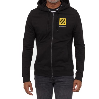 Толстовка Aquapolis&Aquaplast, чёрная (XL)