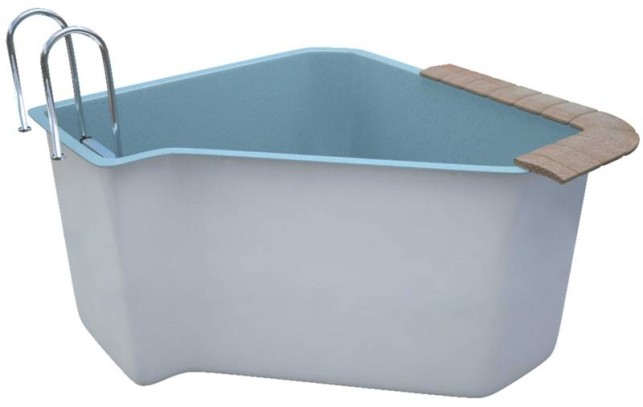 Купель 2,3х2,3х1,5м. Восс композитная (чаша)