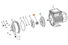 Сальник (компл.) насоса DWK50-100 Mayer Schwimmbad LX F01150062