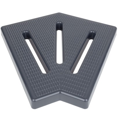 Угловой элемент Aquaviva KKG-25-2 Classic для переливной решетки, 45°, 245х25 мм (серый) Угловой элемент Aquaviva KKG-25-2 Classic для переливной решетки, 45°, 245х25 мм (серый)