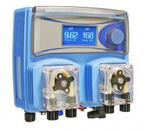 Автоматическая станция обработки воды Cl,pH Micromaster WDR01002F с перистальтич. насосами (в сборе)