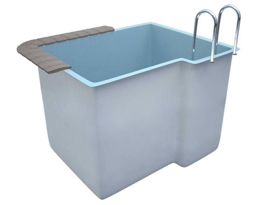 Купель 2,36х1,96х1,8м. Йовик композитная (чаша)