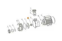 Сальник (компл.) насоса EA450/TDA75-150/WTC Mayer Schwimmbad LX F01160012
