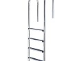 Лестница Hayward Asymmetric Muro AISI 304 (4 ступени), для узкого борта