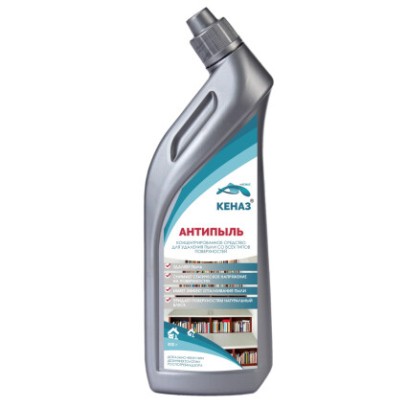 Концентрированное средство для удаления пыли со всех видов поверхности Kenaz "Антипыль" 0.8л Концентрированное средство для удаления пыли со всех видов поверхности Kenaz