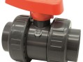  Кран шаровый промышленный ПВХ Effast, d25 мм 