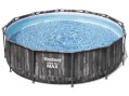 Каркасный бассейн Bestway Wood Style 5614Z (427х107 см) с картриджным фильтром, тентом и лестницей Каркасный бассейн Bestway Wood Style 5614Z (427х107 см) с картриджным фильтром, тентом и лестницей