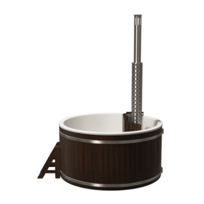 Купель круглая PolarSpa Премиум KFP220ТУ Термоясень, внутренняя дровяная печь Купель круглая PolarSpa Премиум KFP220ТУ Термоясень, внутренняя дровяная печь