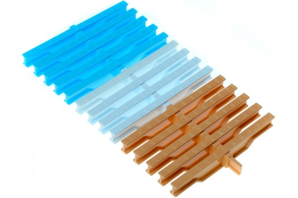 Решетка для бассейна переливная (245 мм., Н22 мм. цветная)