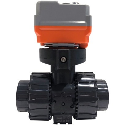   Кран шаровый Aquaviva с электроприводом PTFE/EPDM On-off type d40 AC24V 