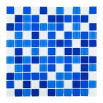 Мозаика стеклянная Aquaviva Cristall Bagama темная 