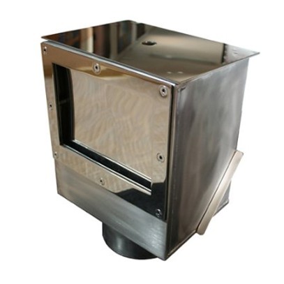 Скиммер из нерж. стали (универсал) узкий  М.S1.4