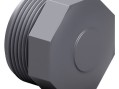  Заглушка ПВХ Effast RERTAE040E с наружной резьбой d1-1/4