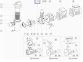 Уплотнительное кольцо Aquaviva корпуса насоса SD 2011076 Уплотнительное кольцо Aquaviva корпуса насоса SD 2011076