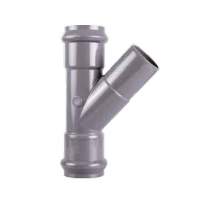  Тройник 45° ПВХ Aquaviva раструбный 110 мм 