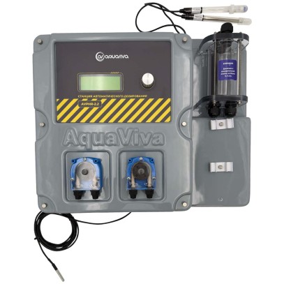 Система перистальтических насосов AquaViva PH+RX 2,2л/ч с изм. ячейкой + набор PH+RX Система перистальтических насосов AquaViva PH+RX 2,2л/ч с изм. ячейкой + набор PH+RX