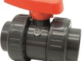  Кран шаровый промышленный ПВХ Effast, d16 мм 