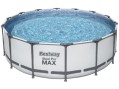 Каркасный бассейн Bestway 5612Z (488х122 см) с картриджным фильтром, лестницей и тентом Каркасный бассейн Bestway 5612Z (488х122 см) с картриджным фильтром, лестницей и тентом