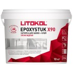 EPOXYSTUK X90 Эпоксидная кислотостойкая затирка 10 кг белая
