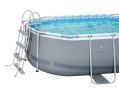 Каркасный бассейн Bestway 56620 (427х250х100 см) с картриджным фильтром и лестницей Каркасный бассейн Bestway 56620 (427х250х100 см) с картриджным фильтром и лестницей