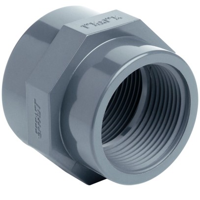 Муфта ПВХ Effast RERMRE040D редукционная, с внутренней резьбой d1-1/4