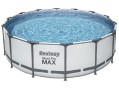 Каркасный бассейн Bestway 5612X (427х122 см) с картриджным фильтром, тентом и лестницей Каркасный бассейн Bestway 5612X (427х122 см) с картриджным фильтром, тентом и лестницей