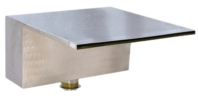 Водопад стеновой 300 из нержавеющей стали АТ 01.17