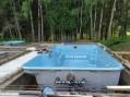 Бассейн композитный Авиньон 7,1х3,6м этапы строительства