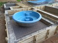Бассейн композитный Авиньон 7,1х3,6м этапы строительства