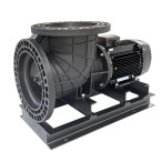  Насос AquaViva LX WAF400T (380V, 350m3/h*2m. 3kW. 4HP) 3-фазный конвертер + панель 