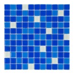 Мозаика стеклянная Aquaviva Cristall Bahama темная SJH2563