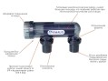  Хлоргенератор Aquaviva SSC50-E (120 м3, 45 г/ч) 
