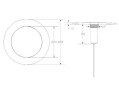 Прожектор светодиодный Aquaviva LED029 252LED (18 Вт) RGB + закладная под лайнер