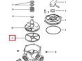 Уплотнительное кольцо клапана 6-ти поз.вентиля 2" Hayward (SPX0715D) Уплотнительное кольцо клапана 6-ти поз.вентиля 2