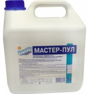МАСТЕР-ПУЛ 3л - 3 в 1 для обработки воды бассейнов без хлора