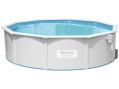 Сборный круглый бассейн Bestway Hydrium 56384 (460х120 см) с песочным фильтром, лестницей и тентом Сборный круглый бассейн Bestway Hydrium 56384 (460х120 см) с песочным фильтром, лестницей и тентом