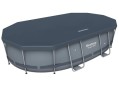 Каркасный бассейн Bestway 56448 Power Steel (488х305х107 см) с картриджным фильтром, лестницей и защитным тентом Каркасный бассейн Bestway 56448 Power Steel (488х305х107 см) с картриджным фильтром, лестницей и защитным тентом