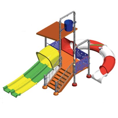  Комплекс водных горок Arihant WAPS 2C (10.5х7.0 м) 