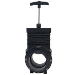 Задвижка шиберная ПВХ Era, d160 мм